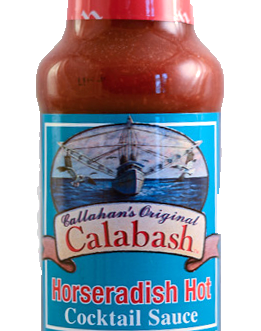 Calabash Horseradish Hot Cocktail Sauce (12 Oz Jar)