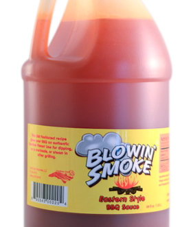 Blowin’ Smoke Eastern Style BBQ Sauce (1 Gallon Jug)